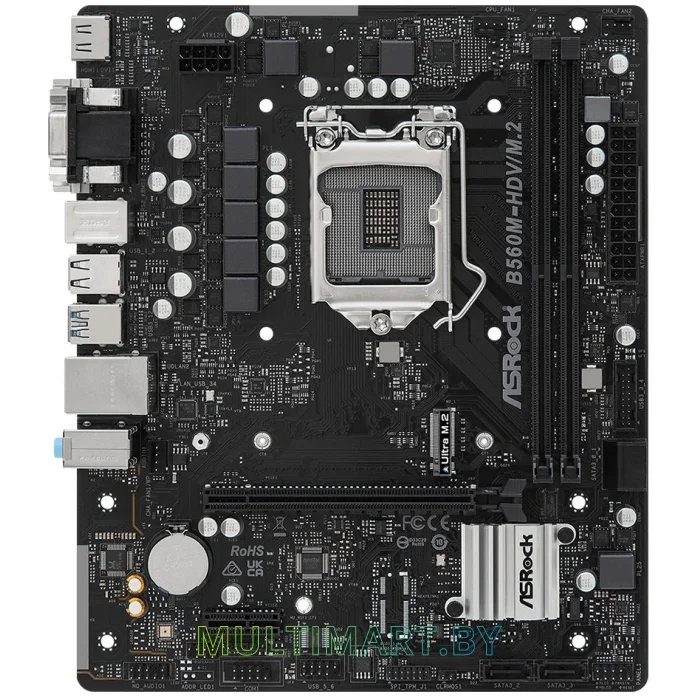 Материнская плата ASRock B560M-HDV/M.2